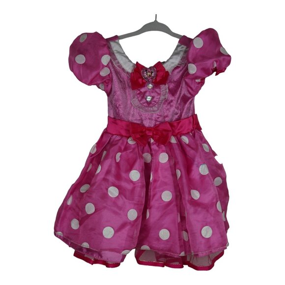 EUC Disney‎ Store Minnie Mouse Costume Size 3 - Picture 1 of 7